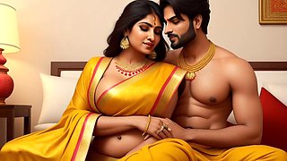 Friends engage in wild cartoon hentai adventures with Mango Bhabhi