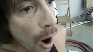 Randi Storm - A Hot Trailer Park Blonde Enjoys Herself In An Outdoor BBC Gangbang Mmmf - Mature
