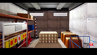 Sex with My Teammate in the Sports Warehouse Hentai