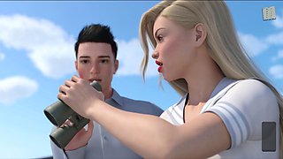 Hot blonde with big boobs plays with adult toys and enjoys some solo fun