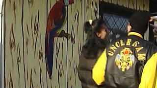 Pink-haired German doll fucked hard in the parked trailer