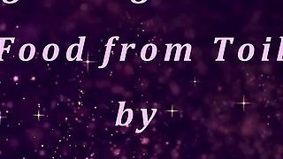 Disgusting Training Eating Food From Toiletbowl by Strict Skinny German Femdom Part 1