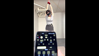 Ol Thick Gray Foot Pad Hanging + Electric Shock + Whipping