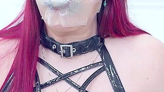 Gag Challenge Extreme: Lacey's Layered Gag Orgasm