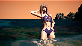 Lovly Girl Fucked at the Beach