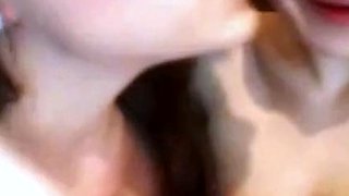 Triplet Sisters' Sensual Kiss