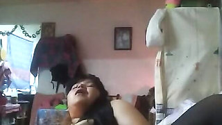 Having an orgasm