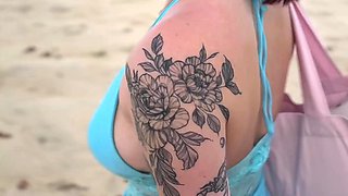 Lovely Beach Vibes With Busty Babe Jade Harper