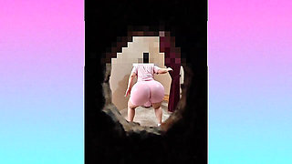 They filmed me naked with my huge ass