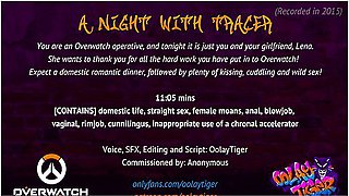 [overwatch] A Night With Tracer Erotic Audio Play By Oolay-tiger