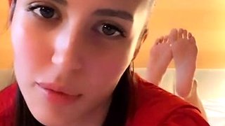 Hottest brunette solo webcam masturbation 2