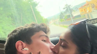 My Wife Gives Me an Amazing Blowjob on the Bus- Yasmina Khan