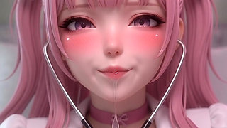 Helpful hentai nurse does everything to heal, masturbate and fuck you