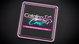 CATALINA CRUZ - After A Douche Putting On Nylons