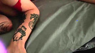 Step mom rides stepson, spouse downstairs. hardcore,