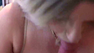 Stepmom fucks and cheats with stepson next to relaxing hubby