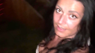 Poolside Shiny Bikini Tease - Bouncy Boobs and Booty on the Edge