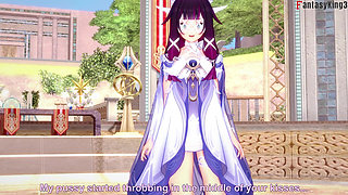 Columbina Blowjob - Genshin Impact