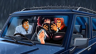 Hentai Pussy Girl Dreams of Love and Dirty Sex. Cartoon Anime Hentai Ai