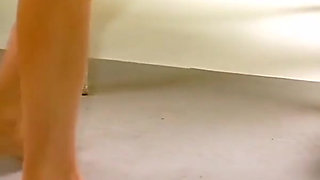 Blonde Babe From Germany Showing Her Perfect Body in Lingerie