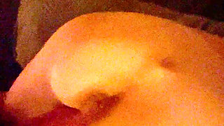 Penetrating her tight pussy from behind