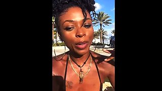 Hot Big Black Latina booty Black and Ebony