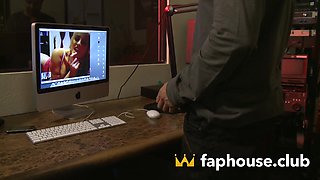 Blond hair lady sweetie goes insatiable with her boss in