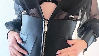 Great Big Boobs On Masturbating Redhead