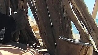 She Plays with Herself Until He Enters and Makes Her Cum