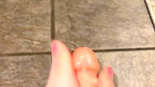 Foot fetish and masturbation
