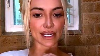 hot amateur blonde close up masturbation HD