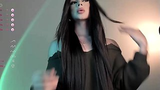 Shy brunette homemade amateur webcam teen