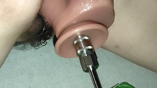 Hairy fucking mashine from behind