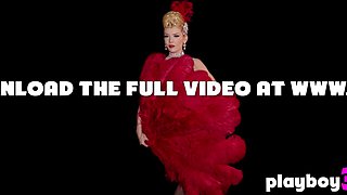 Hispanic Calypso Muse posed for Playboy