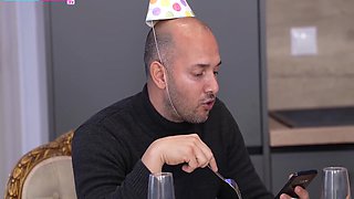 Christy White, Rafaela Bella And Sakis Dermatis - A Step-family New Years Night