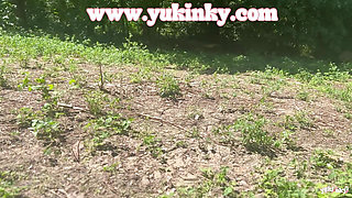 I got caught in the process of fucking this redhead - amateur french exhib poilue JOI soft dom se dildo dans la for&ecirc;t