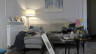 Downblouse and up the Dress Hot Tight Pussy Solo Girl in the Kitchen with Casting & Audition Shows Her Pretty Ass