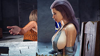 Nocturnal Angels - Gameplay - Roleplay - Big Wet Saggy Boobs While Doggy Style - Dress Malfunction While Dancing