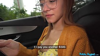 Public agent - i bend this petite hitchhiker over before jizzing inwards her