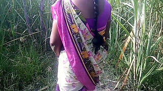 Indian Desi Porn Scene in Sugarcane Garden