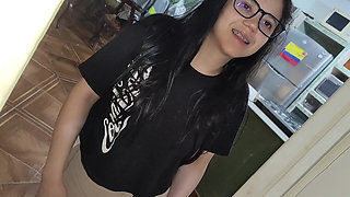 Too Fucking Amazing How She Sucks Her Ass