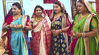 Tharki Burha Sasur Fucks Four Newly Married Daughter in Laws ( Hindi Audio )