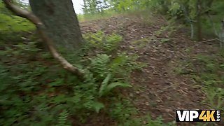 Vip4k. fresh skin in the forest