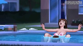 Stepmom First Time Sex - Virgin Stepson Creampie Pussy - Summertime Saga V21.0.0 #65