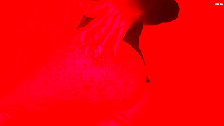 twerk of emo bitch alone in her room