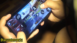 Call of Duty Party with My Best Friend Homemade POV in Spanish