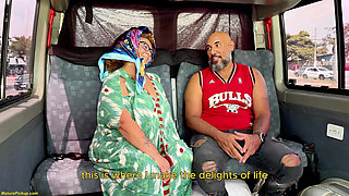 Threesome Fist Fuck Bus Orgy for BBW Mature