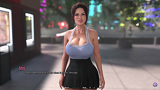 Horny Stepsister Giving Me Blowjob While Watching a Movie - 3D Hentai Animated Porn - Life in Santa County