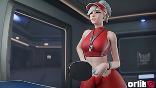 Mercy’s Tennis Match - Tight Pussy on the Line Vs BBC - 3D Overwtach Porn