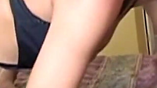Two Big Black Cocks in the Ass and Cunt for This Blonde Cow